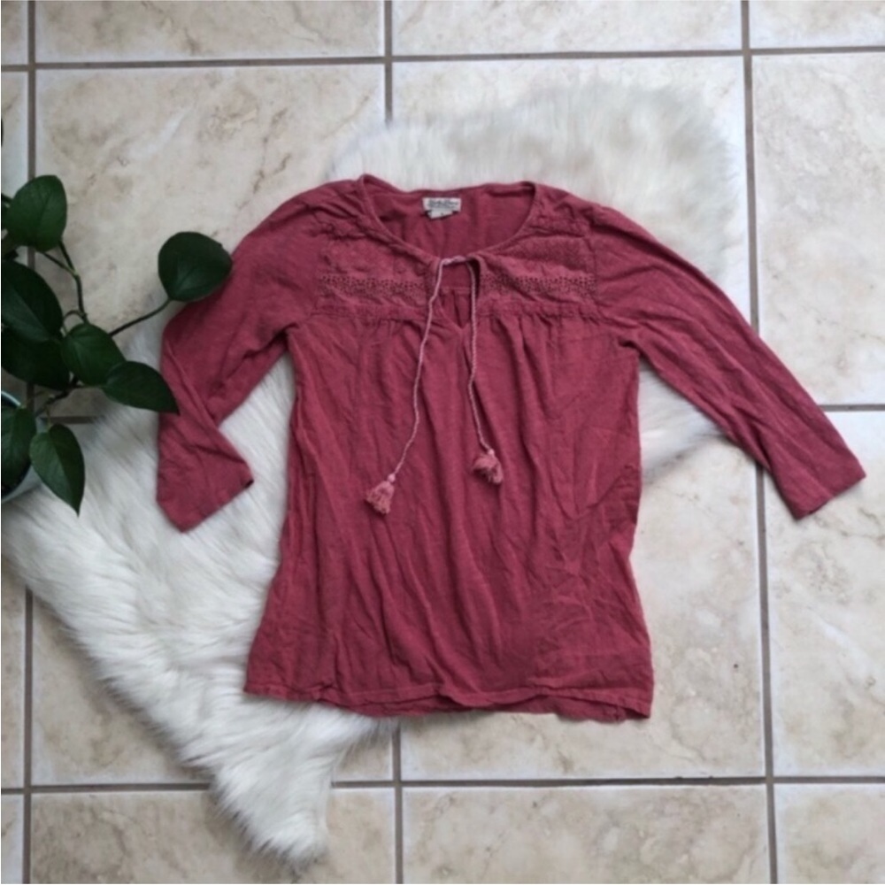 Lucky Brand Western Blouse